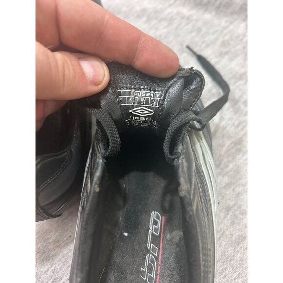 Umbro X-600-A Football Boots Size 8 With Stud Fastener Black - Picture 10 of 11